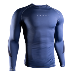 color_Blue | Hayabusa Men’s Core Long Sleeve Rash Guard