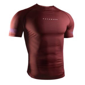 color_Red | Hayabusa Men’s Core Short Sleeve Rash Guard
