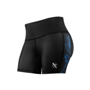 color_Black/Blue | UFC BJJ Women's Vale Tudo Shorts